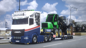 Edelsfelder DAF Schwertransport